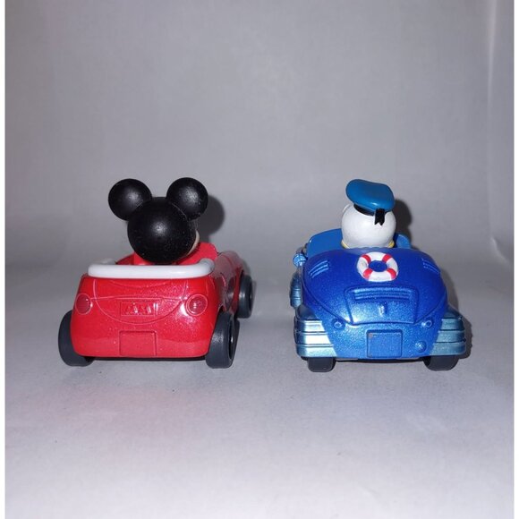 Disney Mickey & The Roadster Racers Die-Cast Mickey & Donald Figures lot 3" Cars - Picture 5 of 9